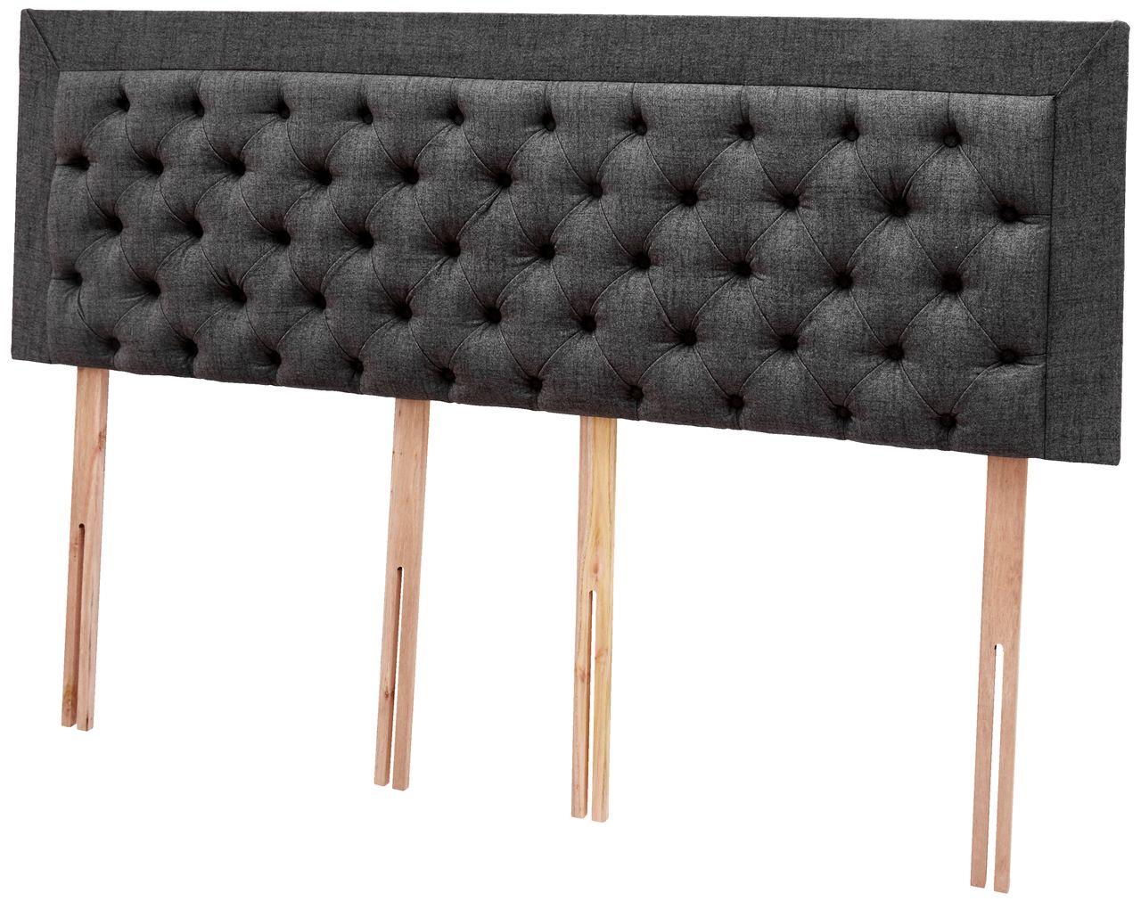 Headboard H100 CHESTER KNG Grey44 JYSK