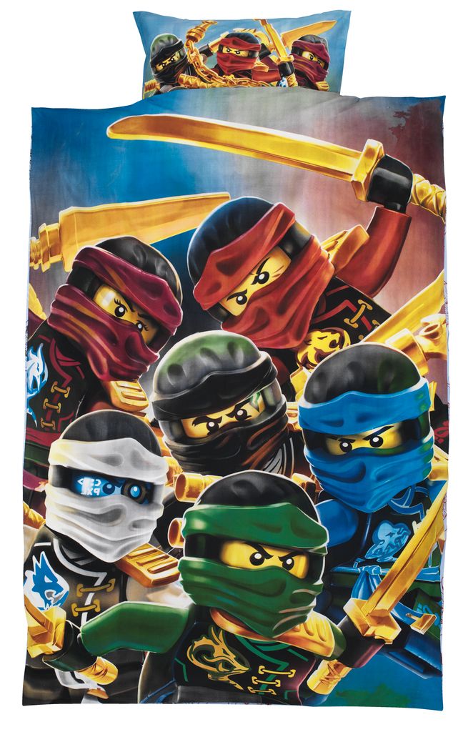 Housse De Couette Lego Ninjago Sgl