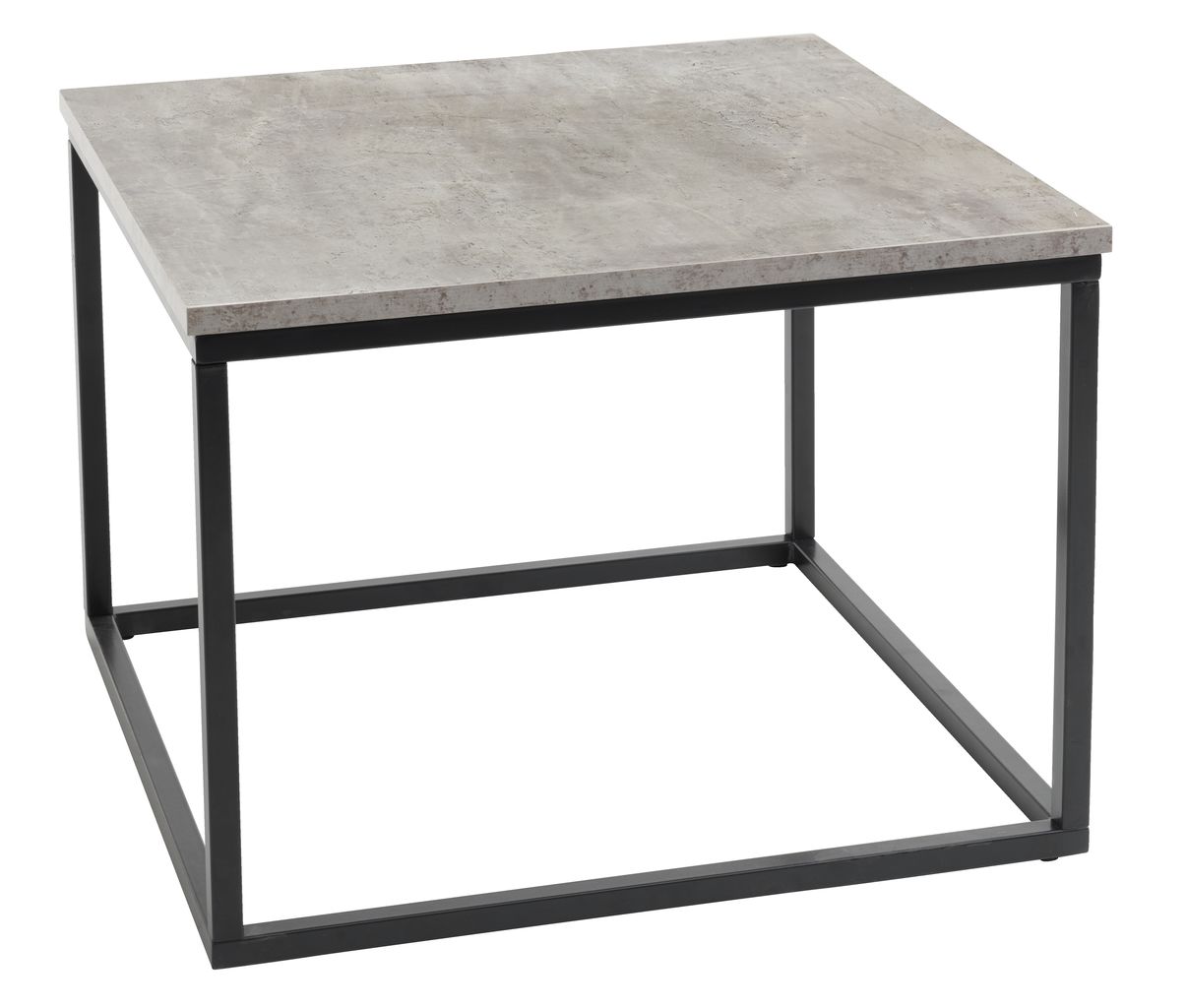 End table DOKKEDAL 60x60 concrete color JYSK