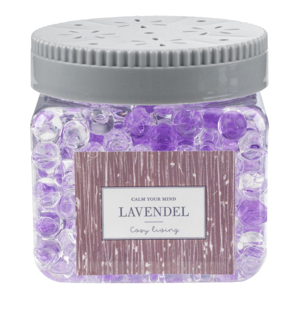 Duftperlen CARL violett im Glas m/Deckel JYSK