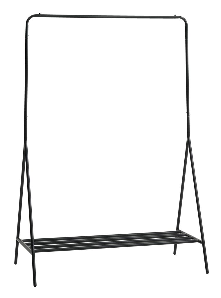 Clothes rail LYNGDAL black | JYSK