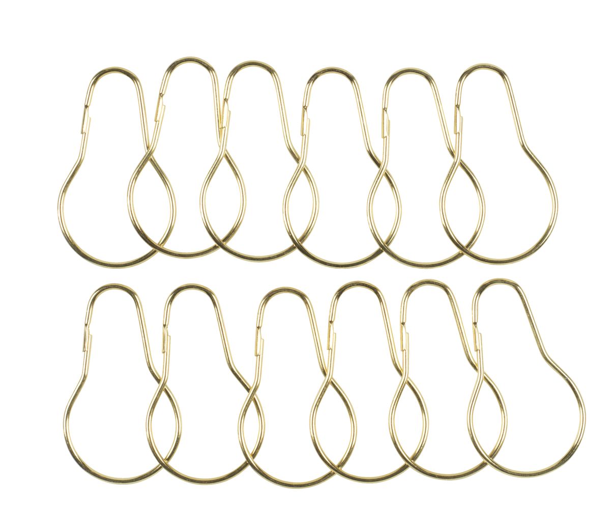 Shower curtain rings VARA pack of 12 JYSK
