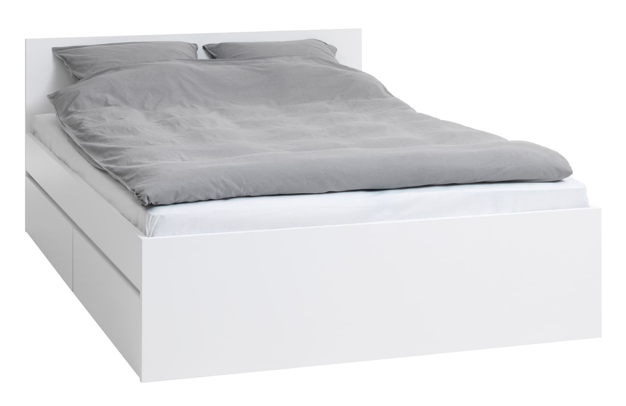 Dekking talent Zending Bedframe LIMFJORDEN 160x200 wit | JYSK