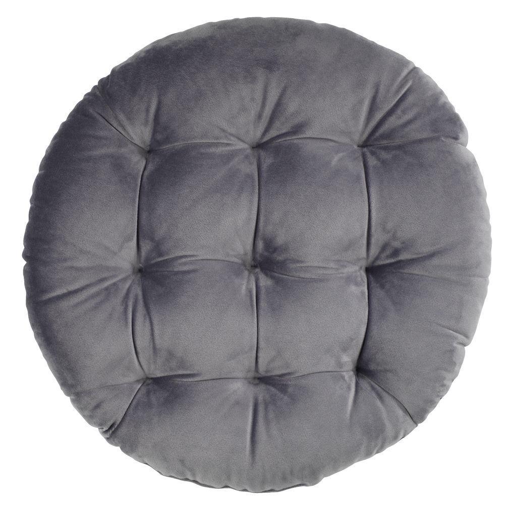 Chair cushion HYBENROSE D38xH5 grey JYSK