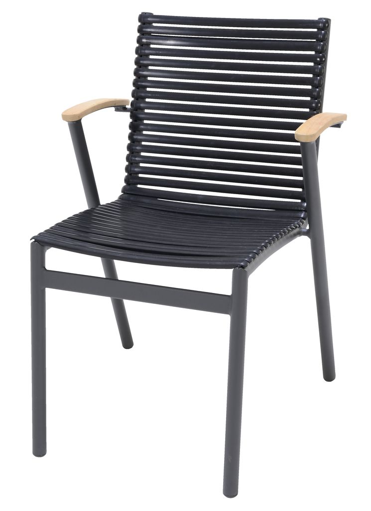 Stacking chair SADBJERG black JYSK