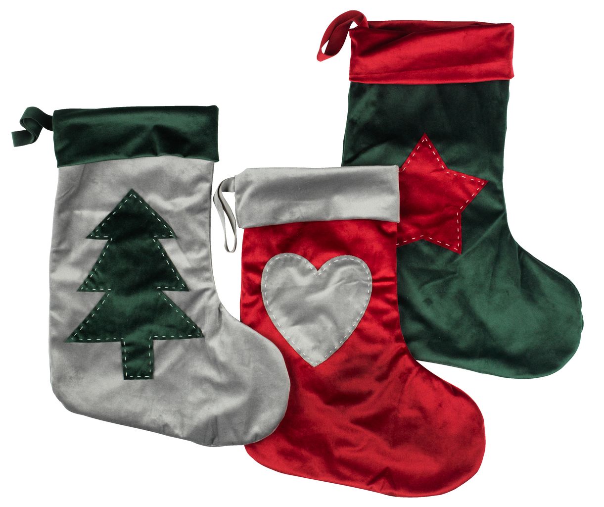 Kerstsok LASURIT assorti JYSK