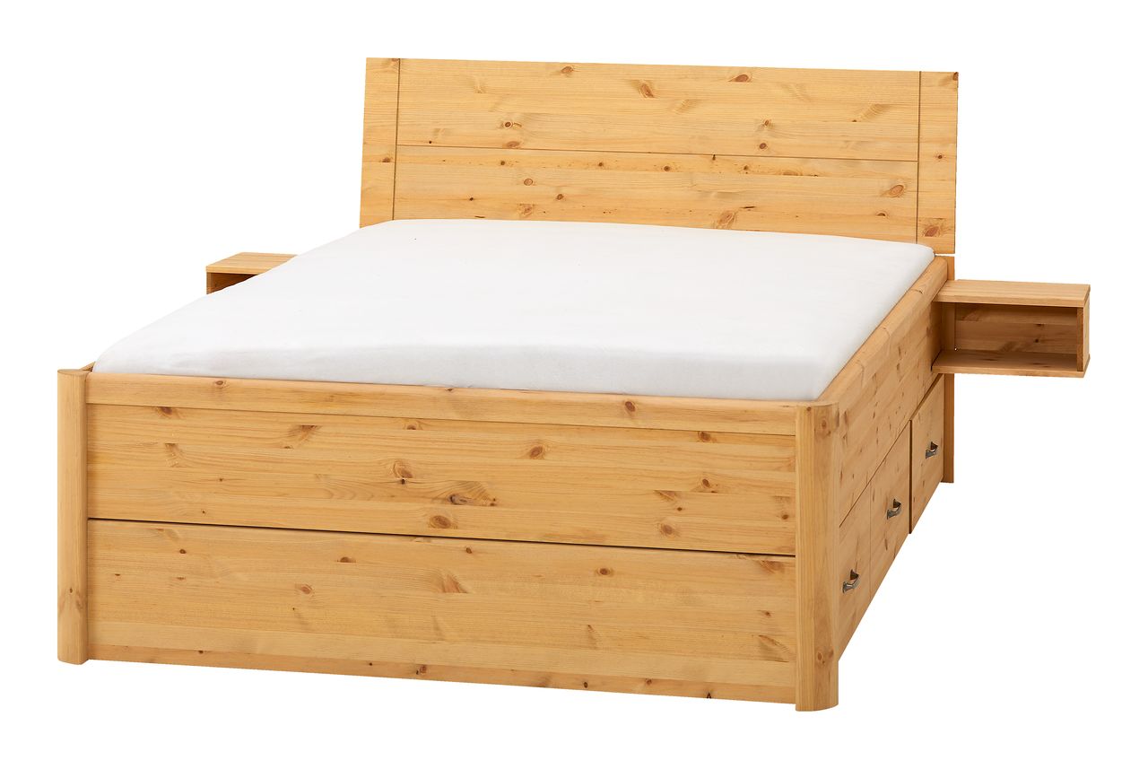 Bettgestell LYNGBY 140x200 Kiefer JYSK