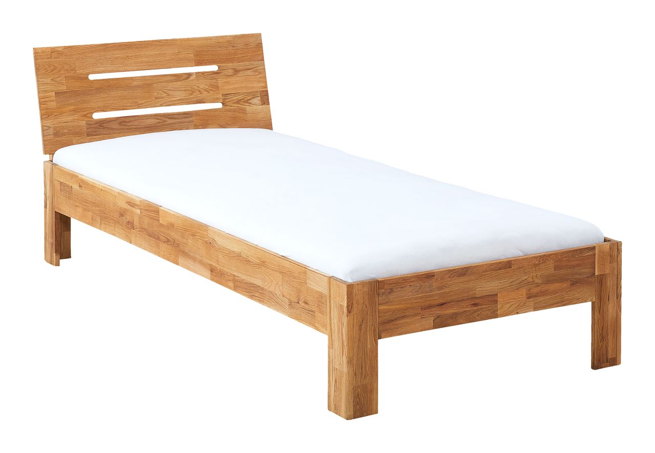 colateral Permanecer de pié psicología Estructura cama OLSKER 90x200 roble | JYSK