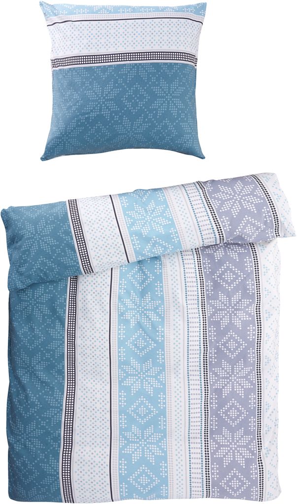 Bettwäsche SCHNEEFLOCKE Flanell | JYSK