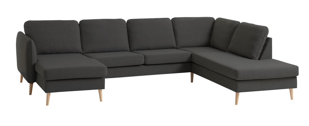 Bank AARHUS hoek rechts donker grijs JYSK