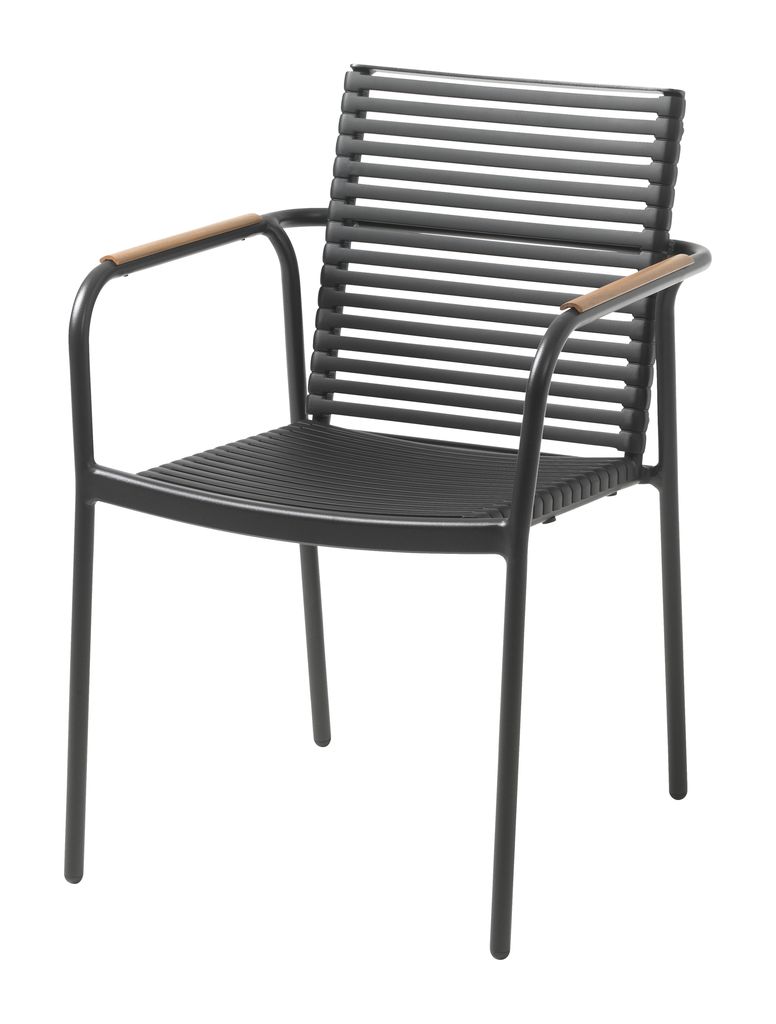 Stacking chair NABE black JYSK