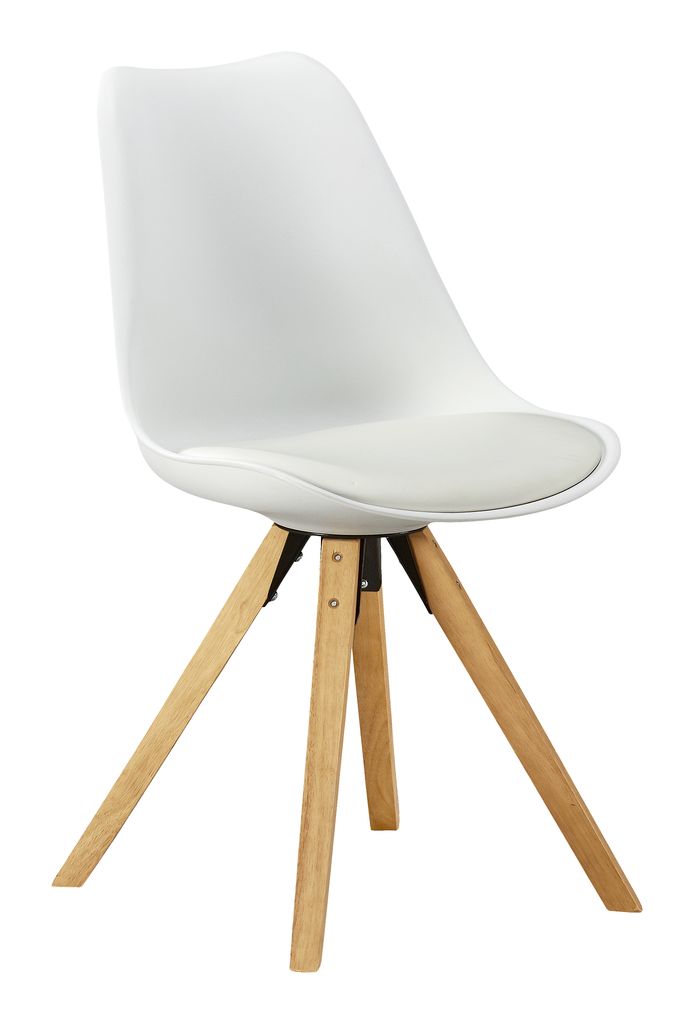 Esszimmerstuhl BLOKHUS weiß | JYSK