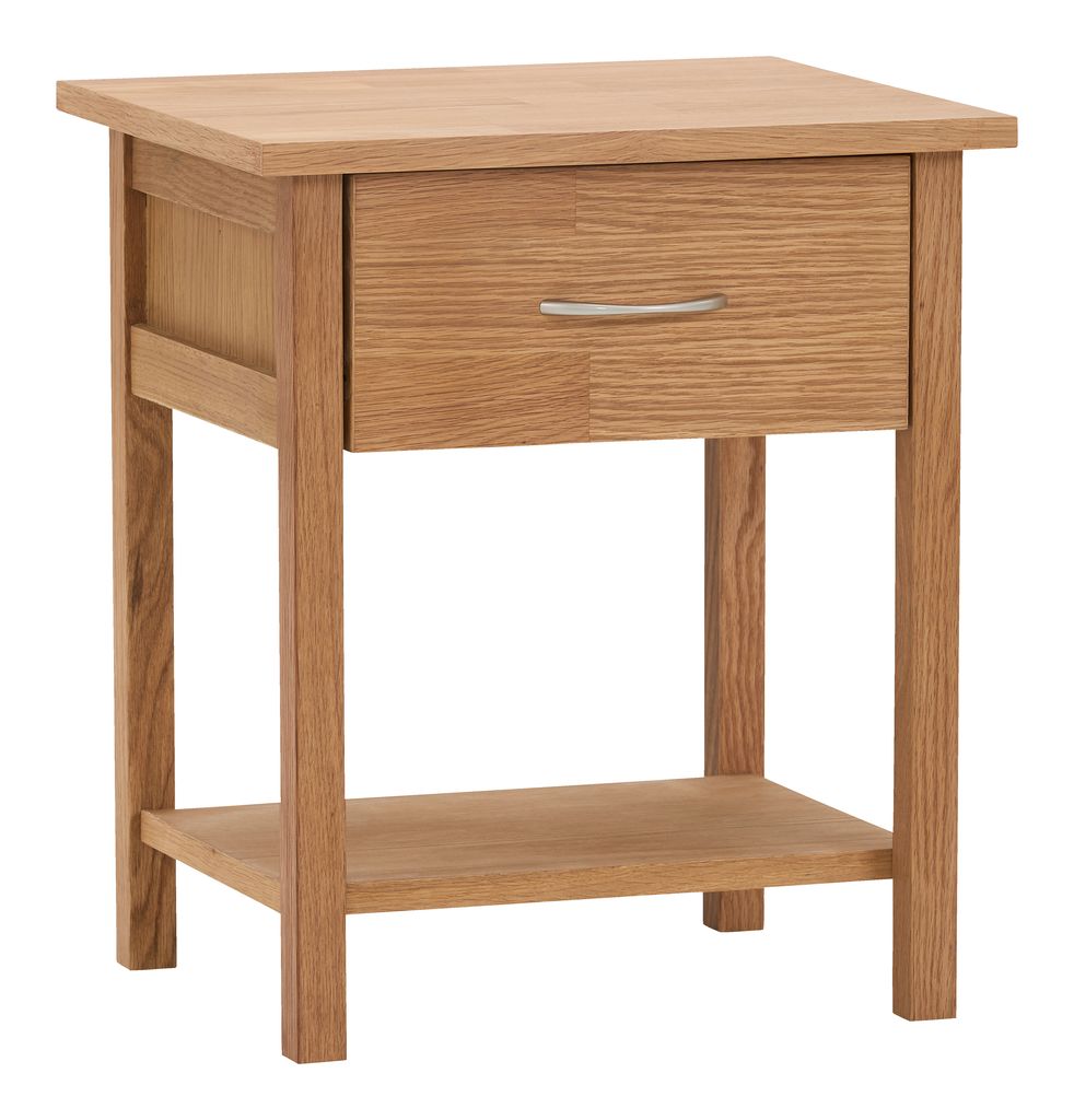 Table de nuit OLSKER 1 tiroir chêne JYSK