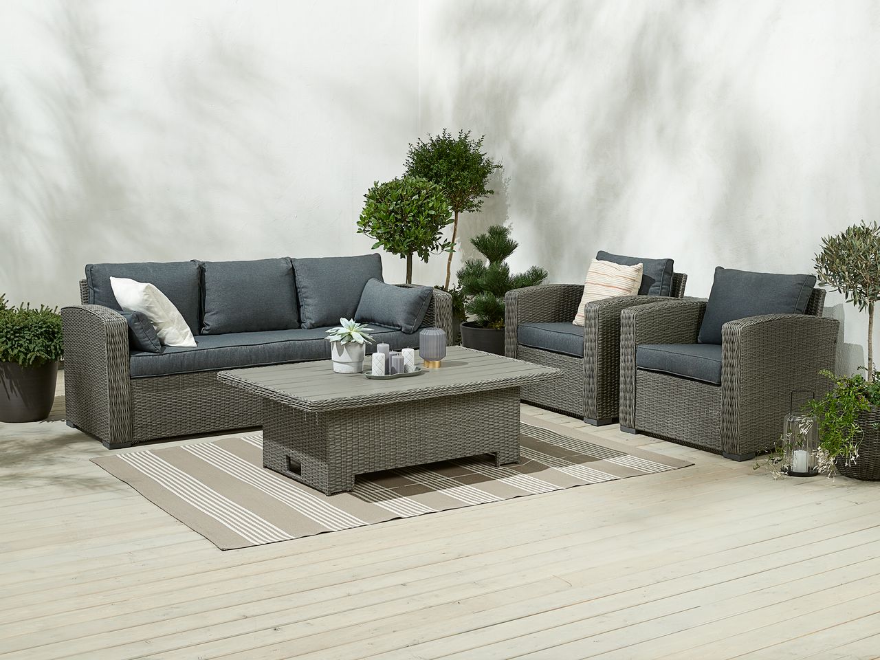 Loungeset VEMB 5-persoons | JYSK