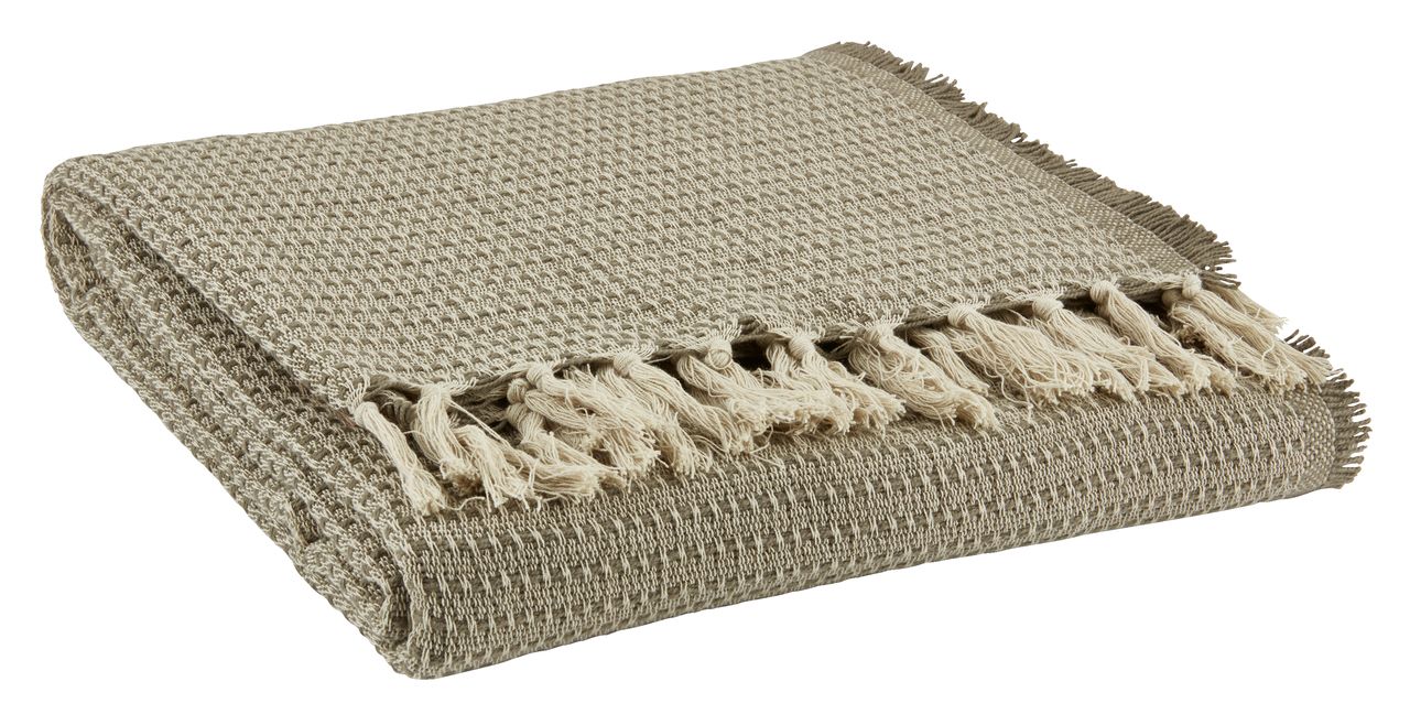 Plaid KARVE 130x170 vert JYSK