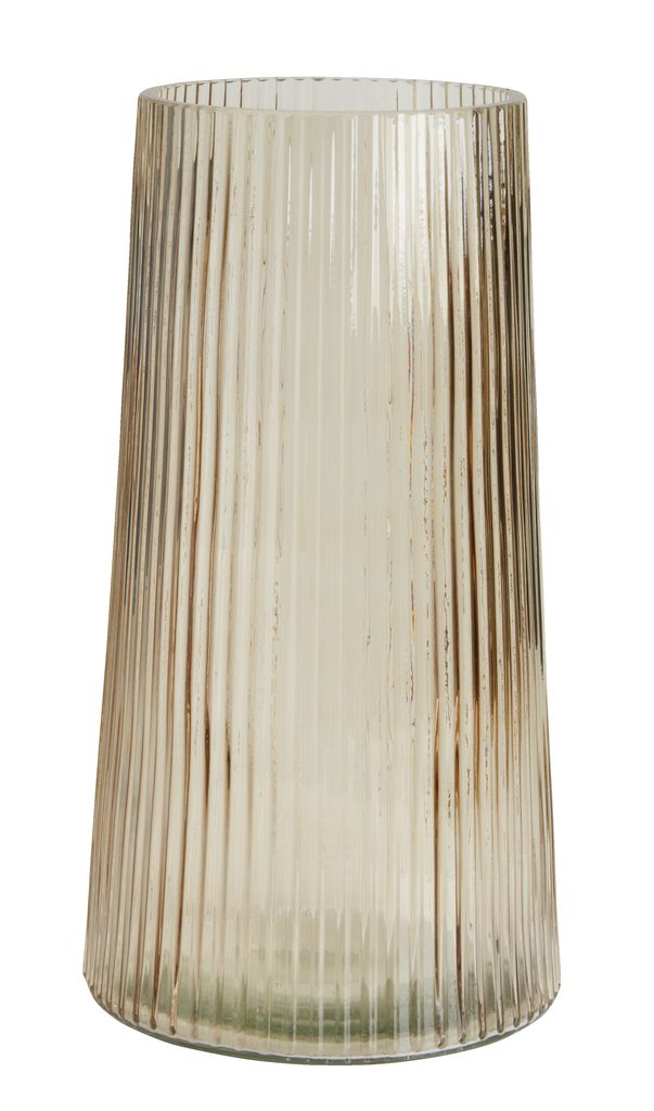 Vase ROY D16xH30cm khaki JYSK