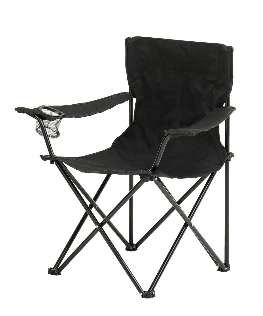 Campingstoel HALDBAKKEN zwart JYSK
