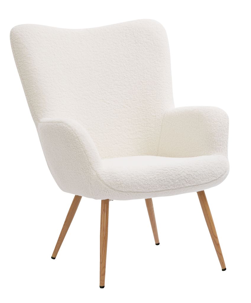 Off on sale white armchair