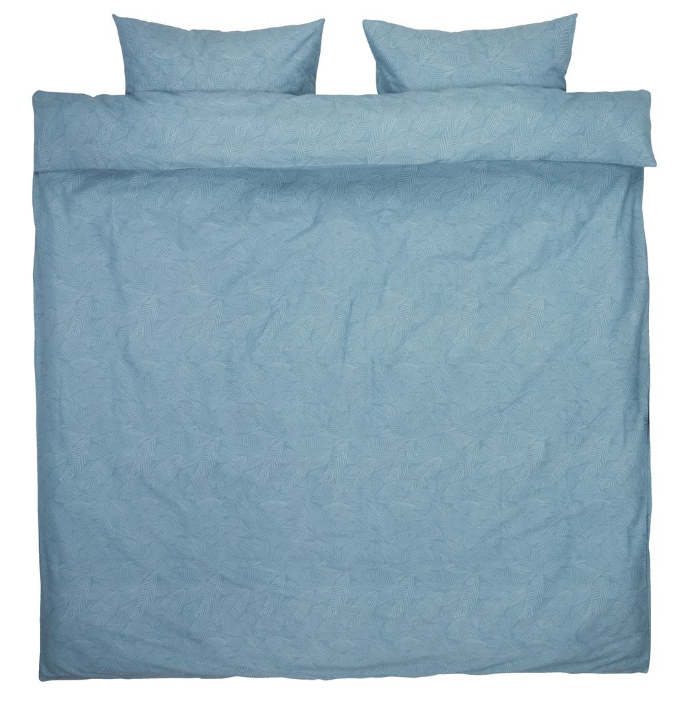 Duvet cover set TONE King blue JYSK