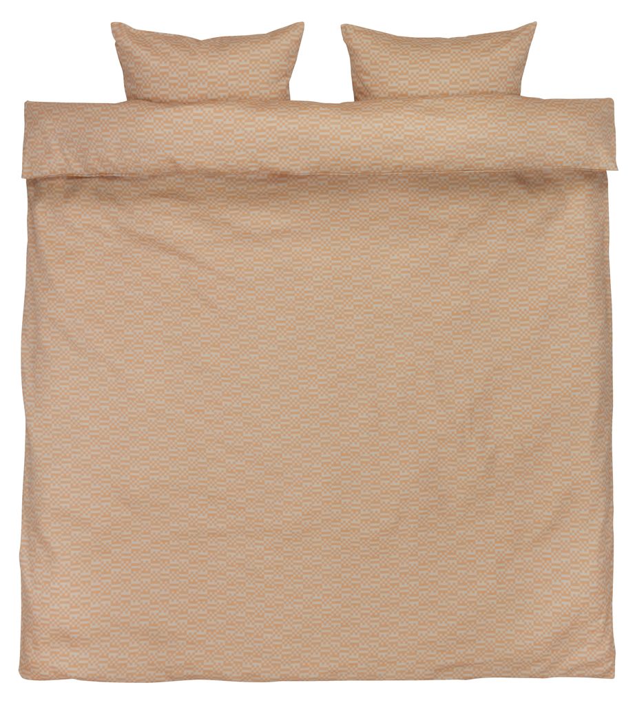 Sateen Duvet cover set TESSA King latte JYSK