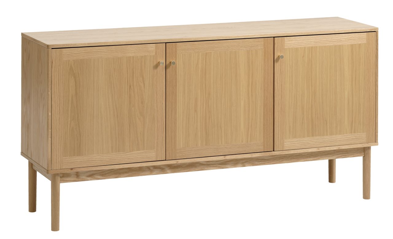 Sideboard MARSTRUP 3 doors oak JYSK