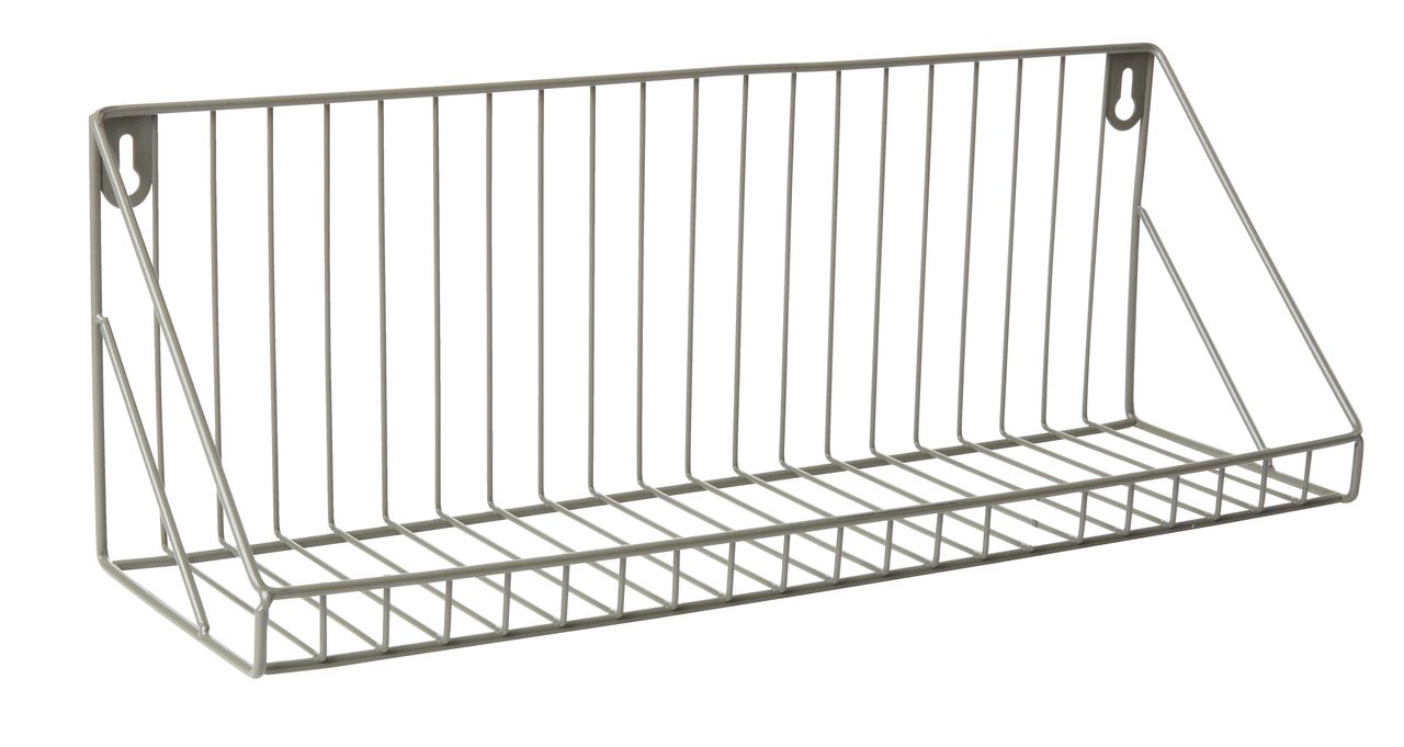 Shelf STIG W40xL12xH14cm metal JYSK