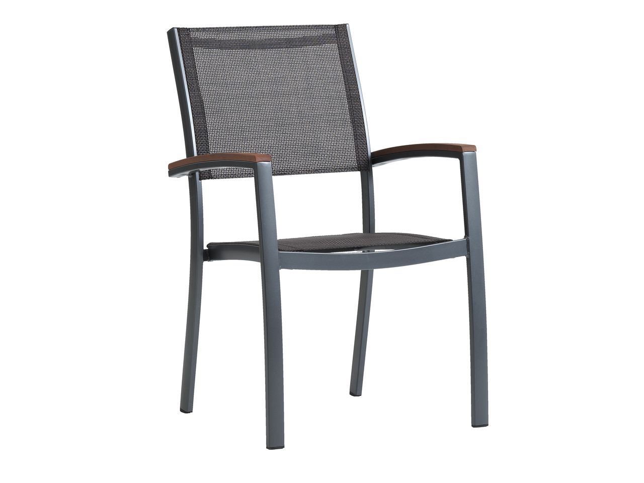 Stacking chair MADERNE grey JYSK