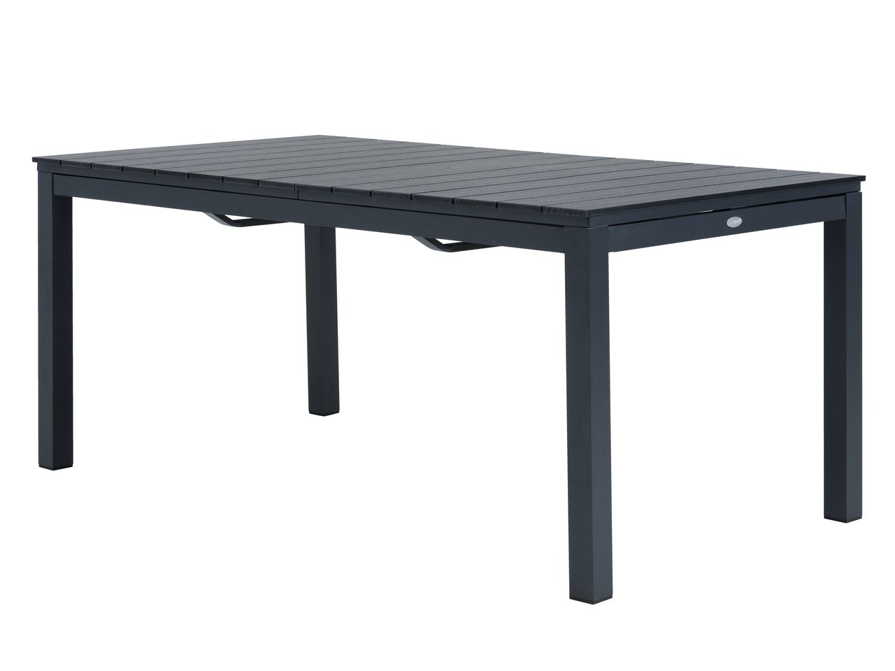 Garden table VATTRUP W95xL170/273 black JYSK