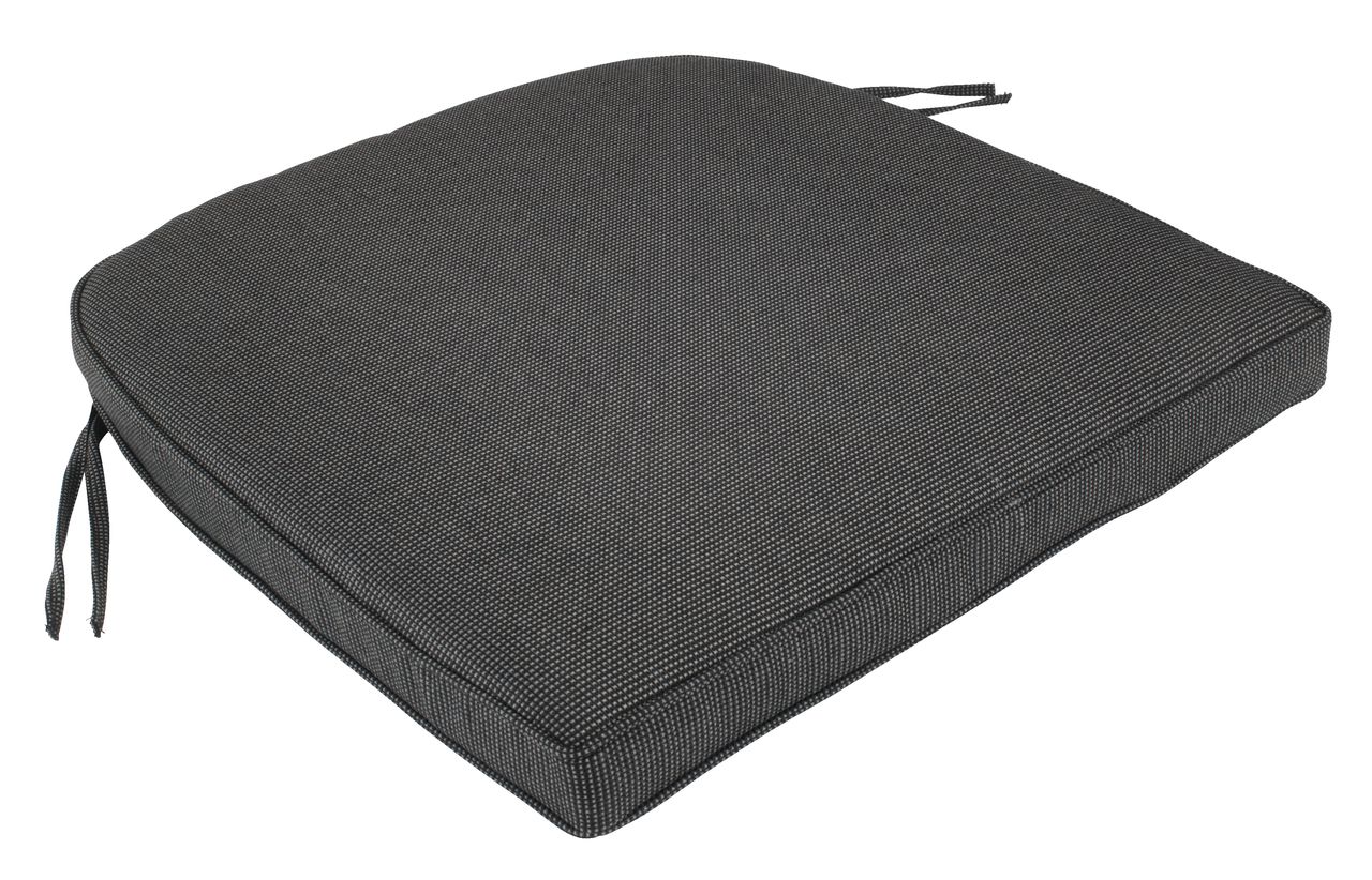 Garden cushion chair seat UDSIGTEN black/grey JYSK