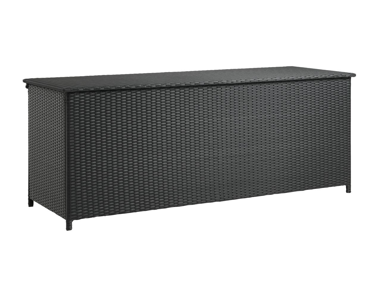 Cushion storage box BERGEN W197xH76xD71 black JYSK