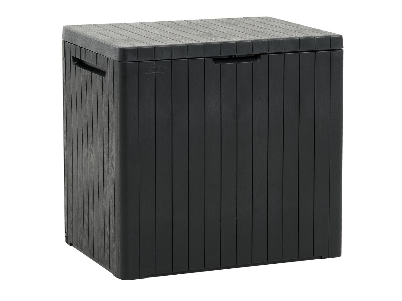 Storage box HALKEVAD W58xH55xD44 grey JYSK