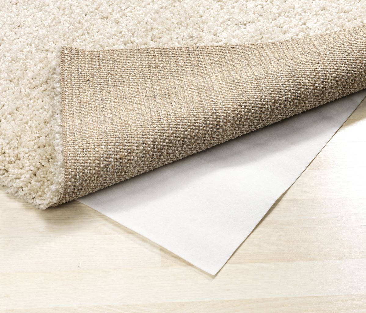 Non-slip underlay HYBEN 130x190 white