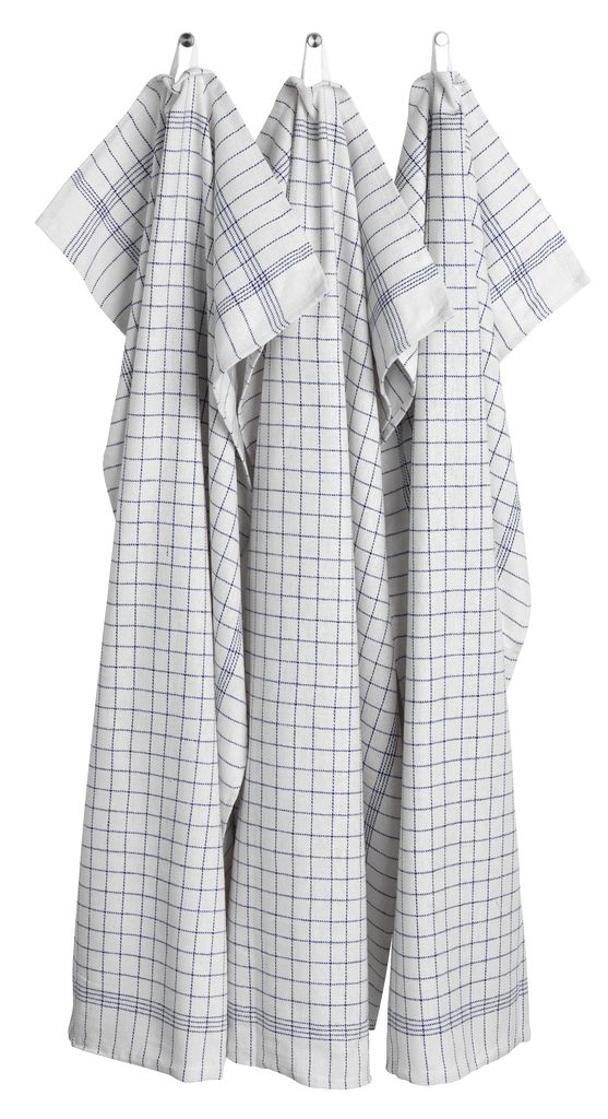 Tea towel CHEF 50x100 3 pack white/blue JYSK