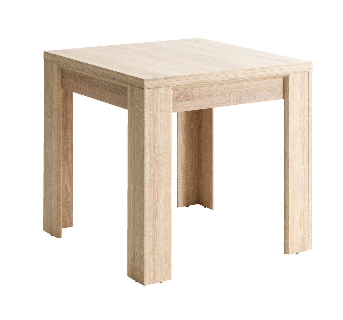 Verwoesten vloek Langskomen Eettafel HASLUND 80x80/160 eiken | JYSK