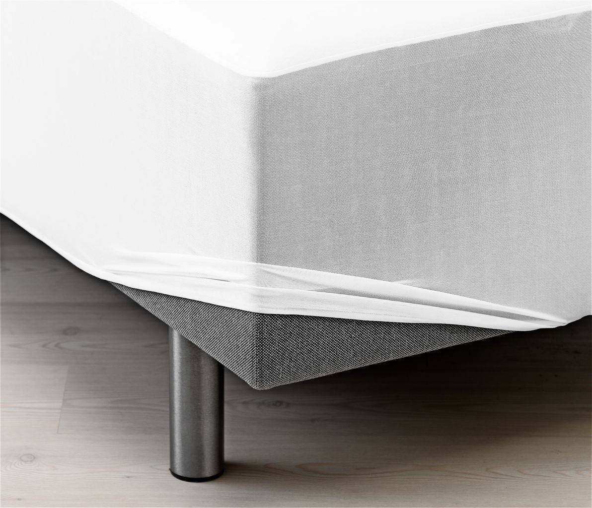 NässeschutzLeintuch GUNN 140x200x30cm weiß JYSK