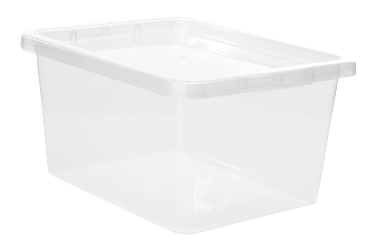 Aufbewahrungsbox BASIC BOX 20L m/Deckel DÄNISCHES BETTENLAGER