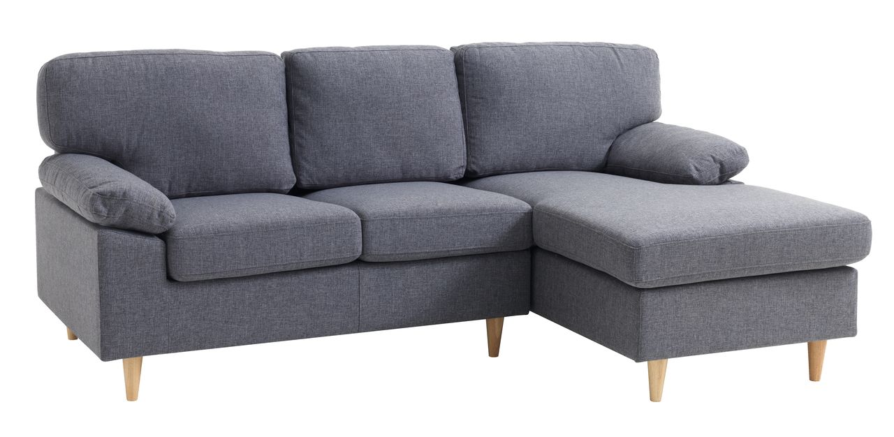 Sofa Gedved Chaise Longue Grey Jysk