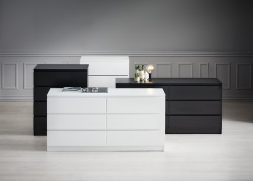 4 drawer chest LIMFJORDEN white