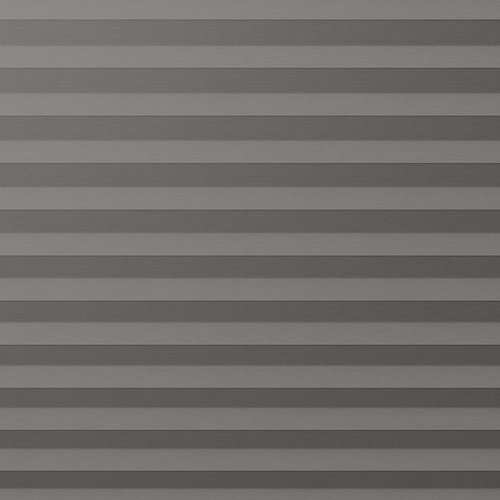 Plisségardin FYN 120x160 lysdemp grå