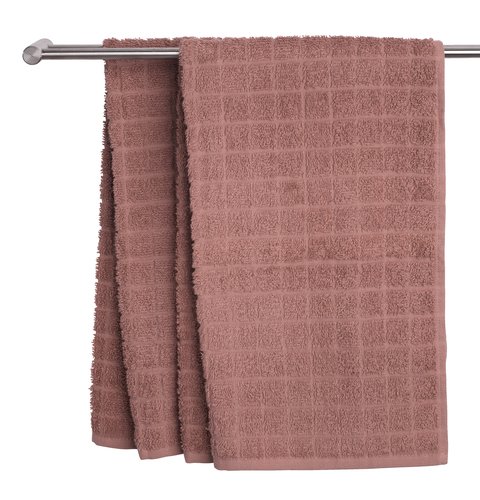 Peškir KARBY 65x130 pepeljasto roze