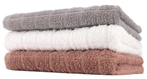 Peškir KARBY 65x130 pepeljasto roze