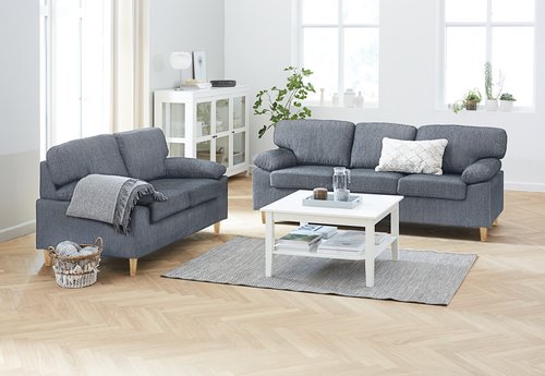 Sofa GEDVED 3-pers. grå