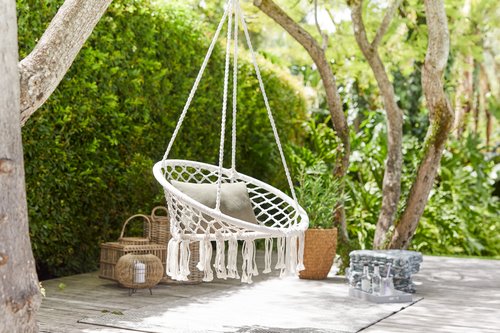 Hanging chair NITTEDAL D80 off-white