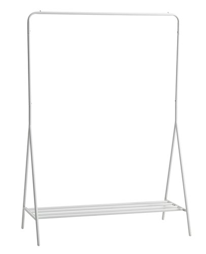 Clothes rail LYNGDAL white