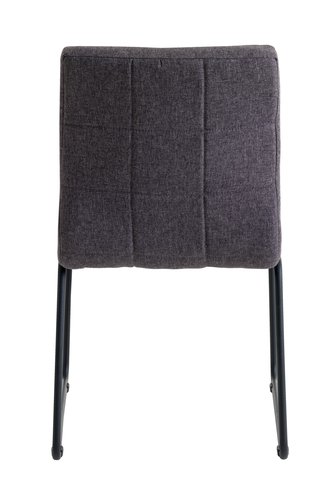 Spisebordsstol HAMMEL grå/sort