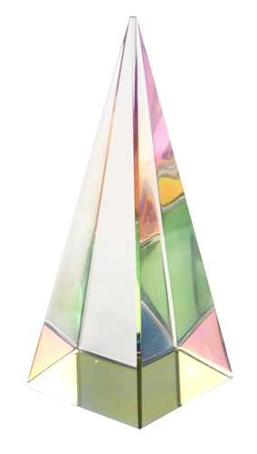 Prisme TRULS l6xL6xH15cm verre