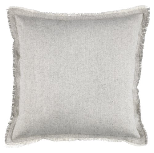 Light grey lumbar outlet pillow