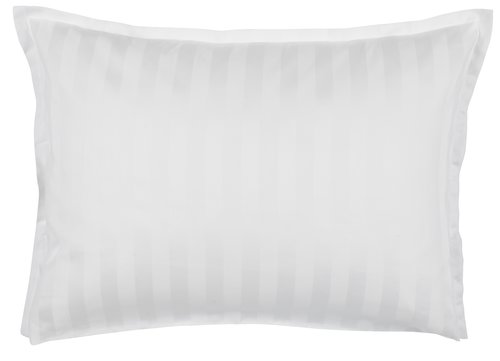 Saten yastık kılıfı NELL 50x70/75 beyaz