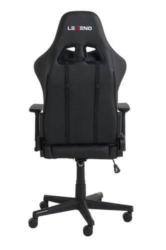 Krzesło gamingowe NIBE czarny/czerwony