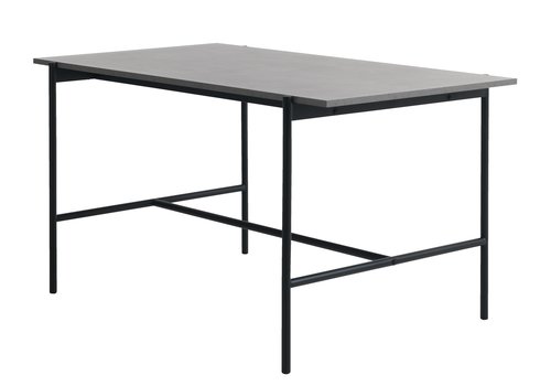 Blagov. stol TERSLEV 80x140 beton siva